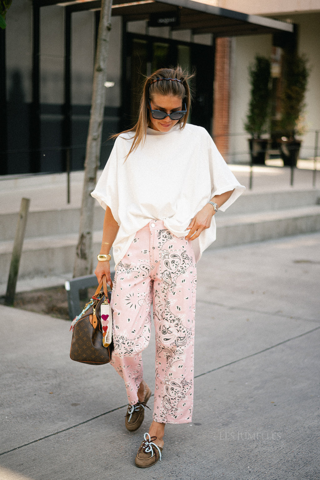 T-shirt Jeanne blanc