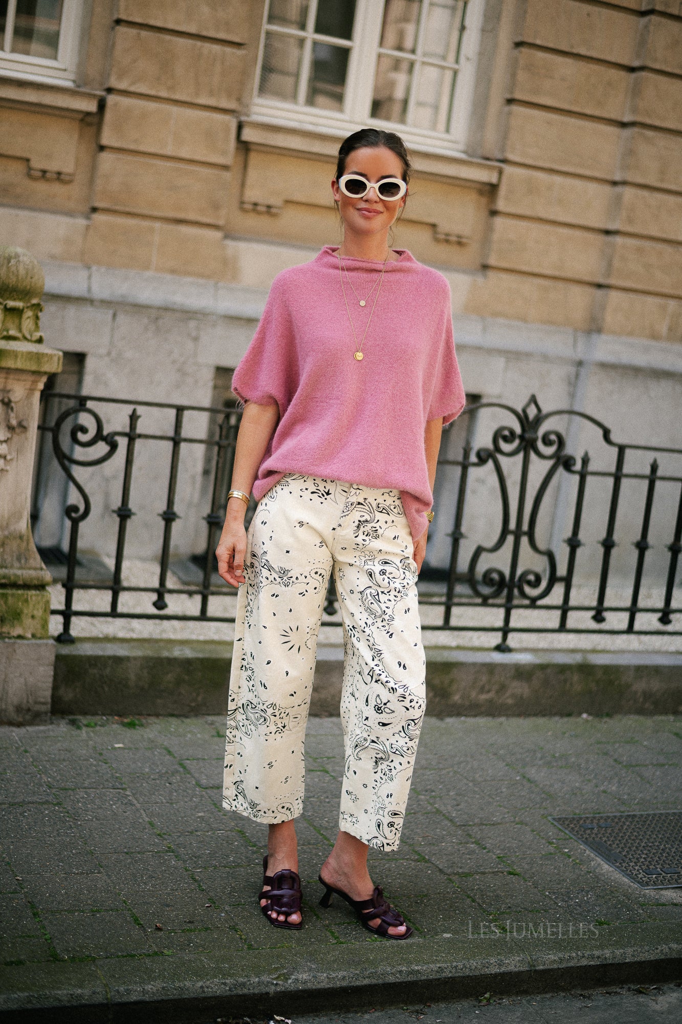 Adèle SS jumper marsala