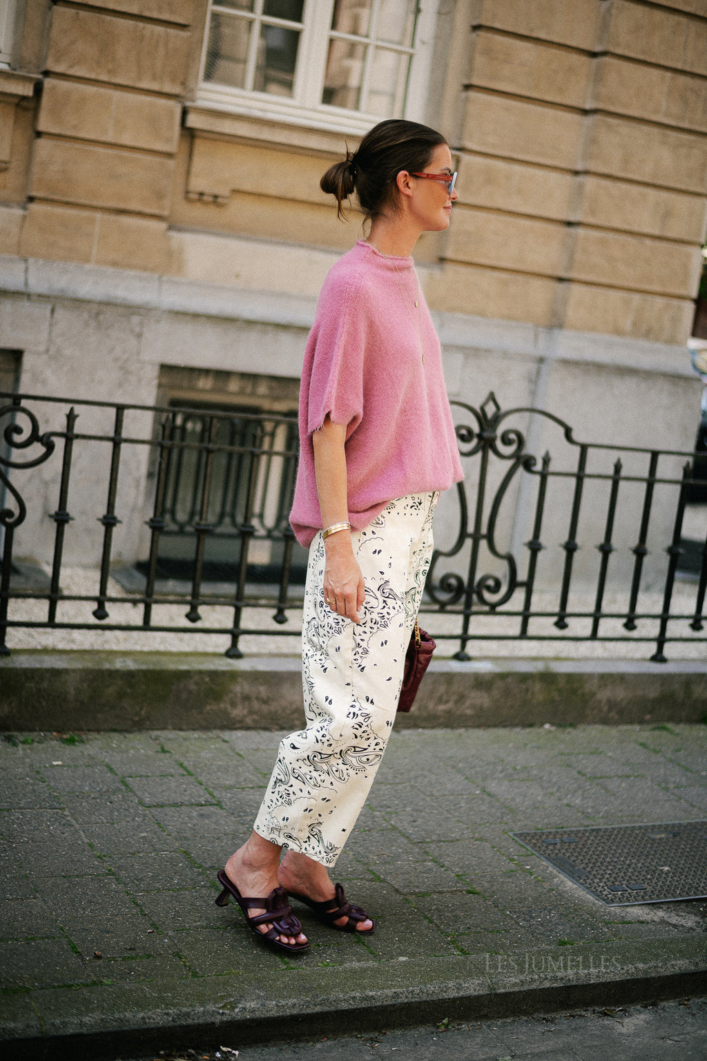 Adèle SS jumper marsala