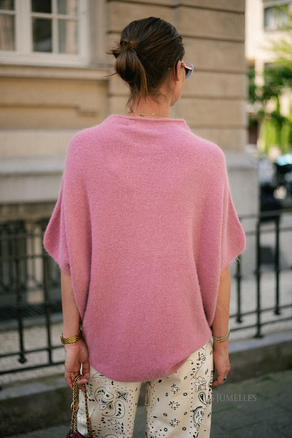 Adèle SS jumper marsala