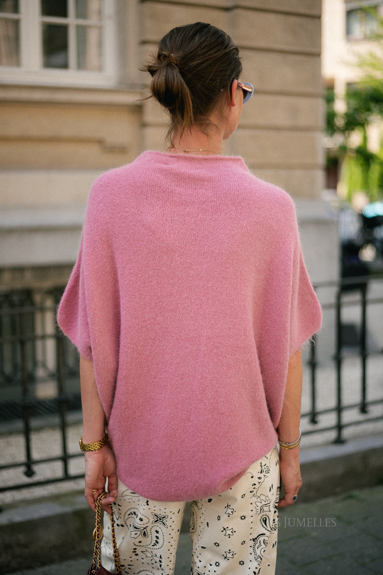 Adèle SS jumper marsala