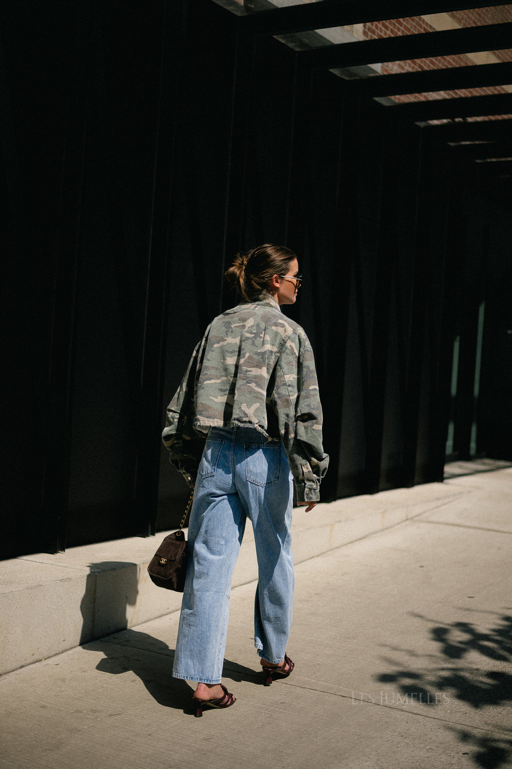 Chrissie bomber jacket camouflage