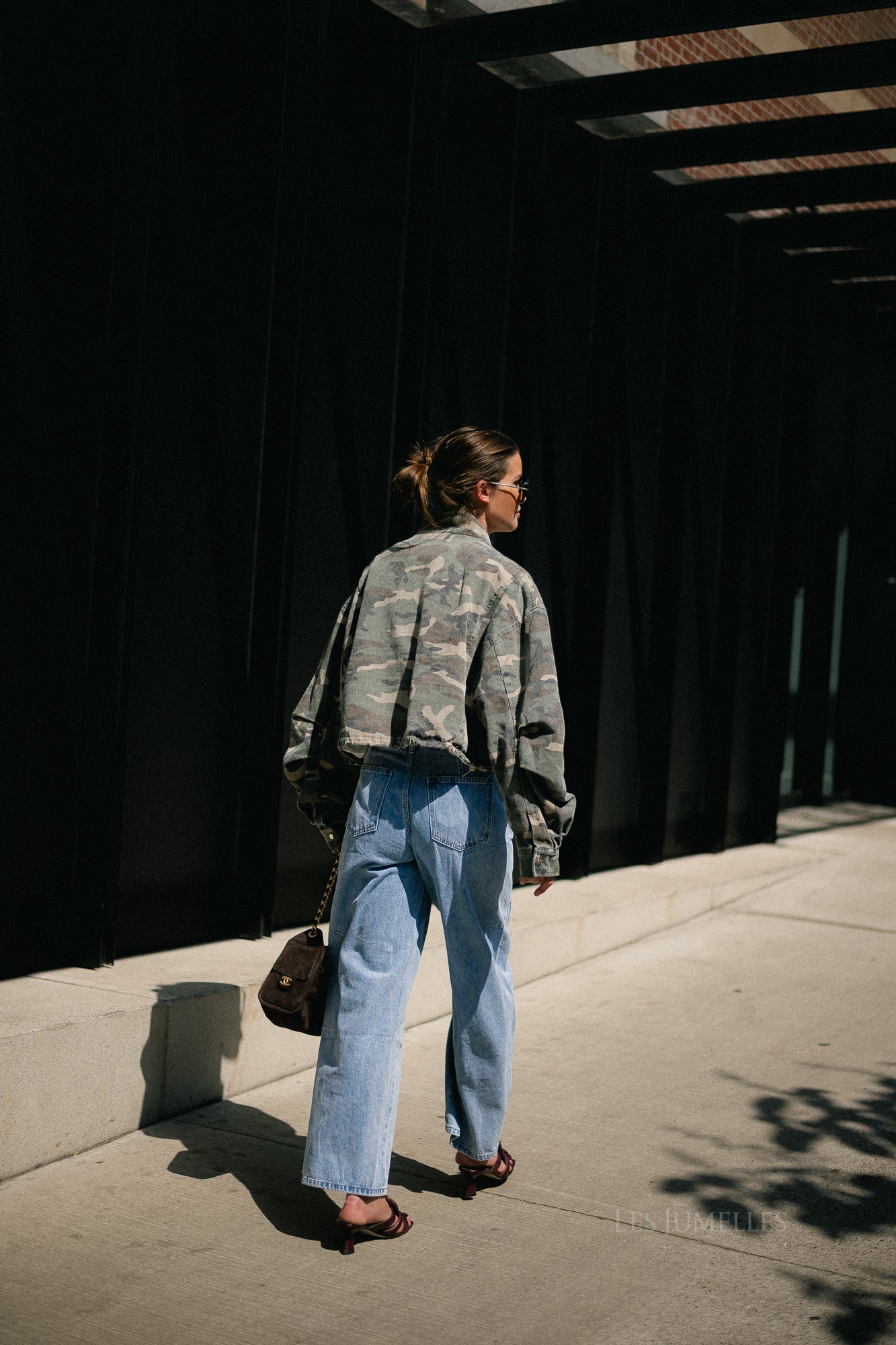 Chrissie bomber jacket camouflage