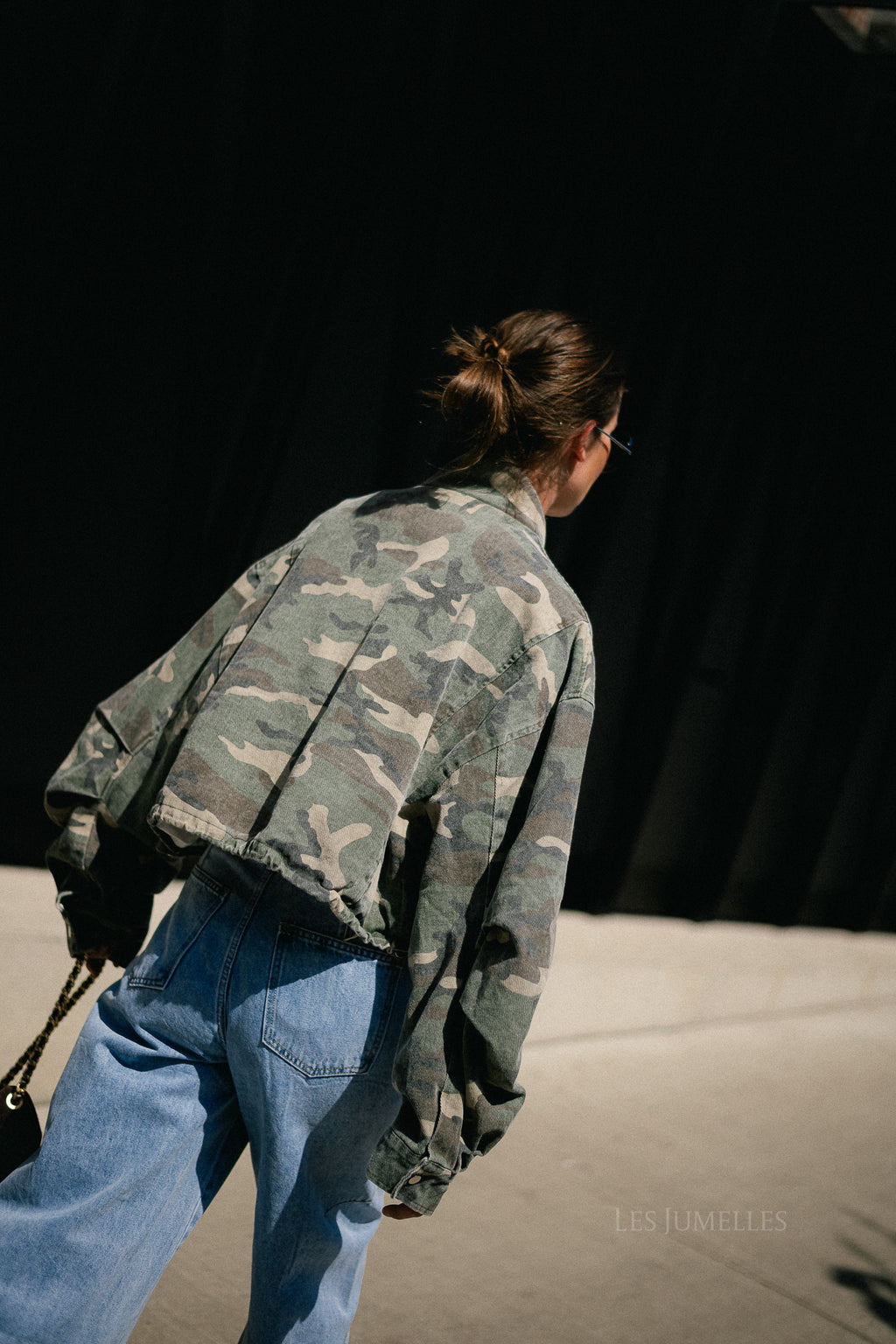 Chrissie bomber jacket camouflage