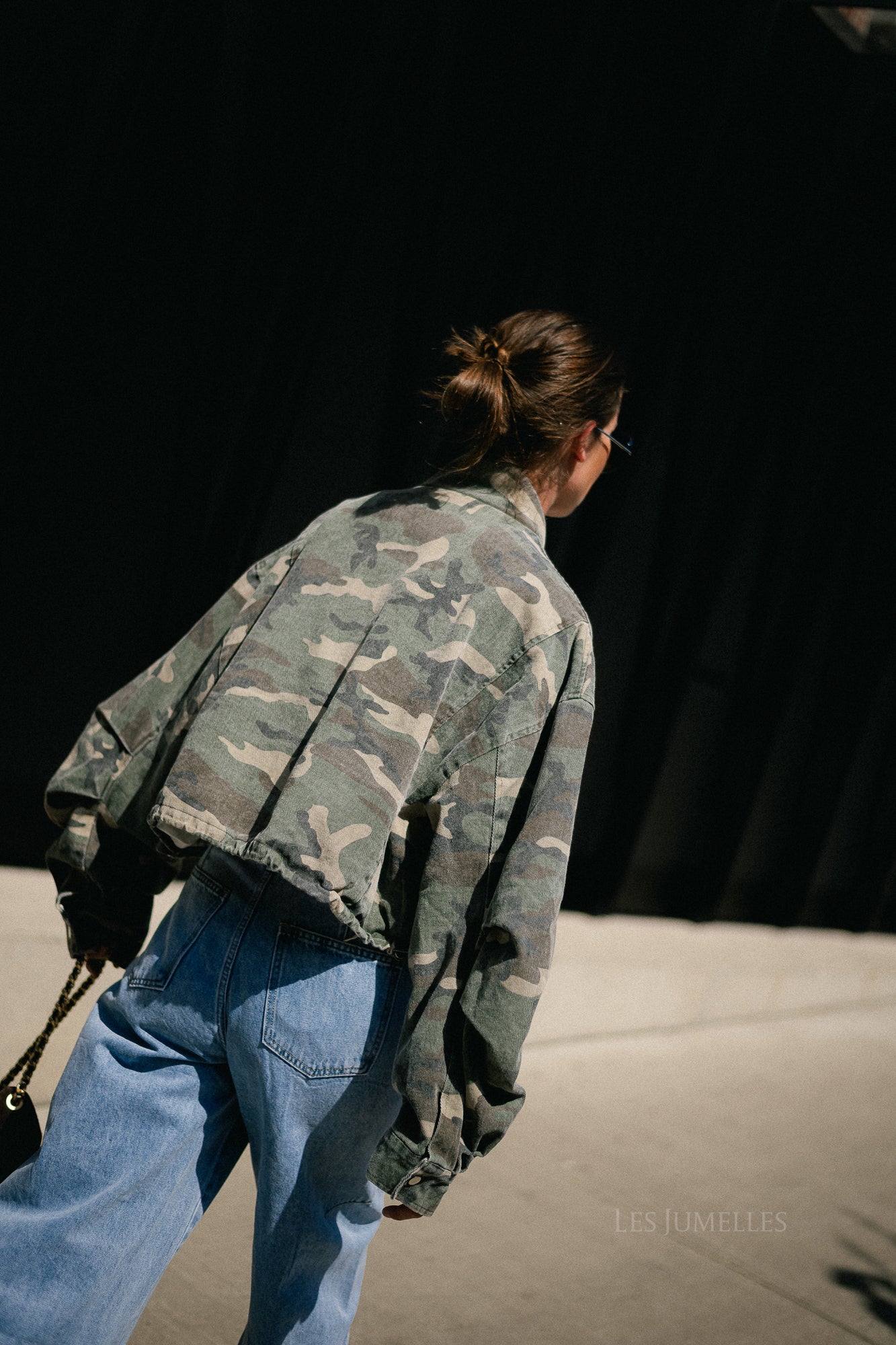 Chrissie bomber jacket camouflage