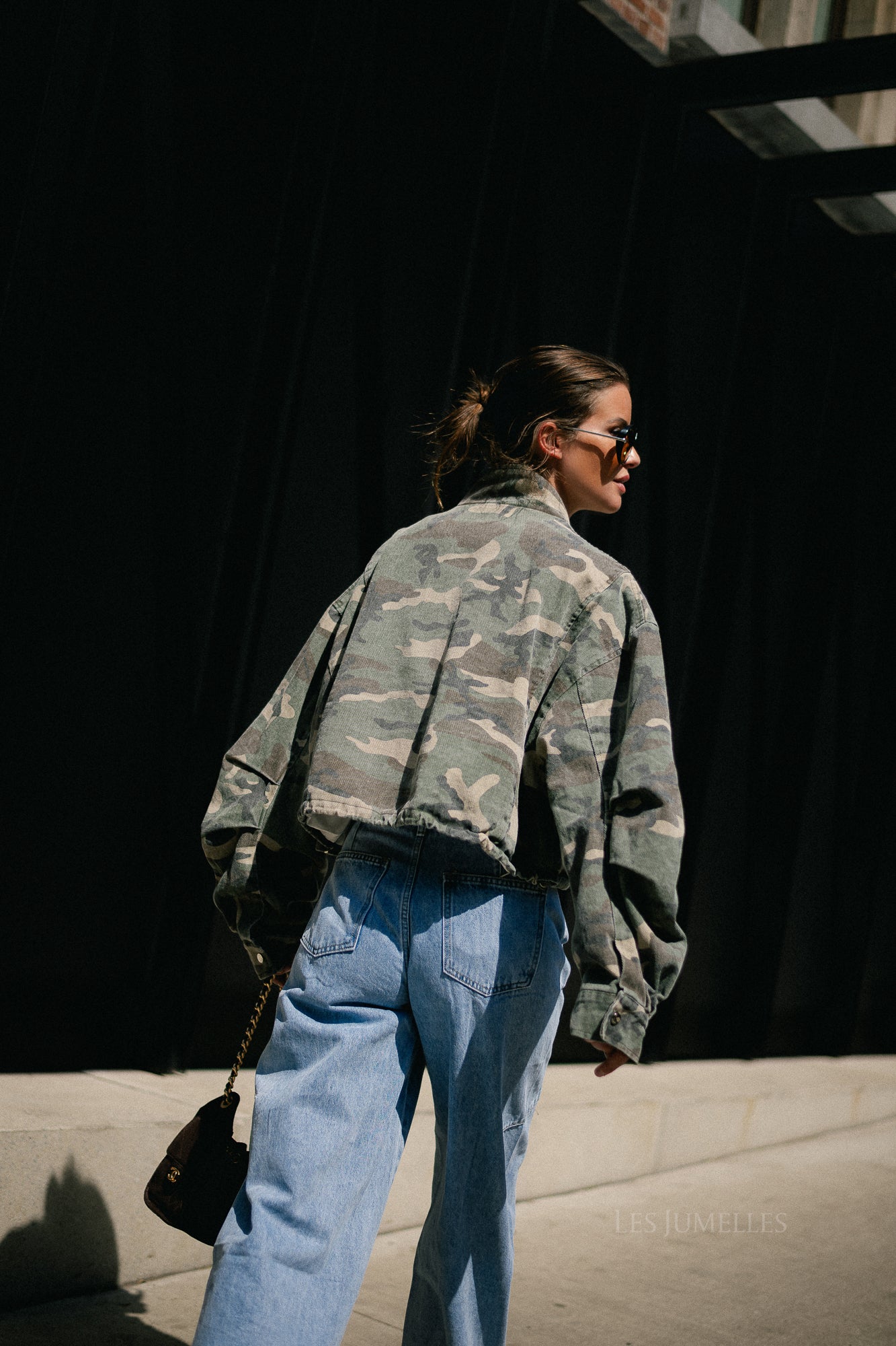 Chrissie bomber jacket camouflage