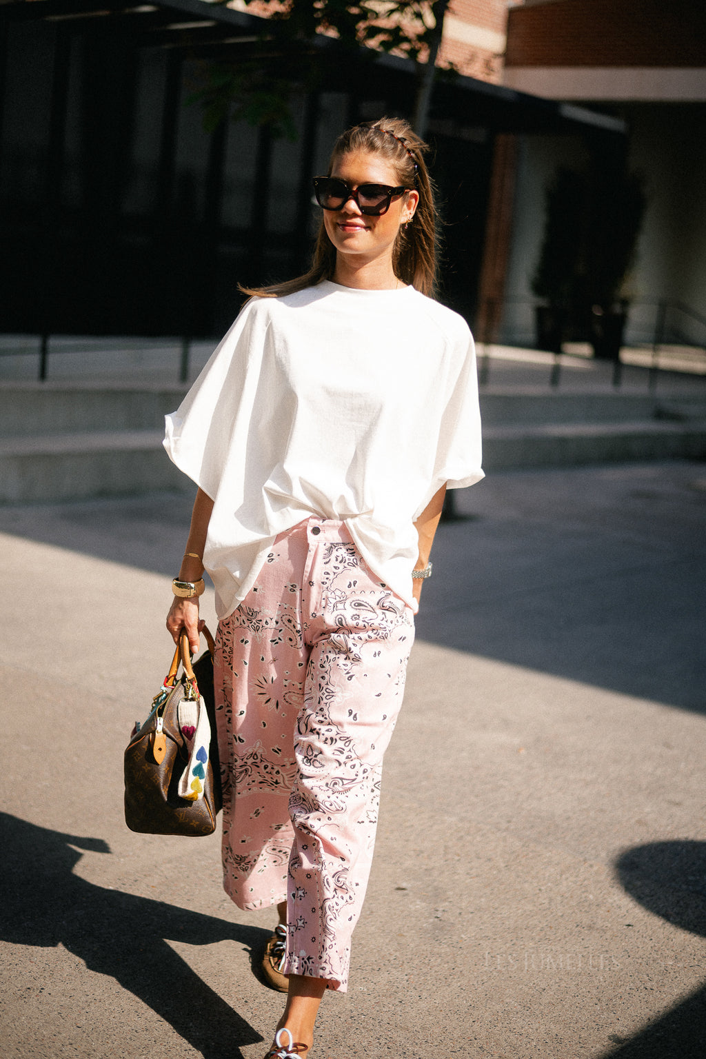 T-shirt Jeanne blanc