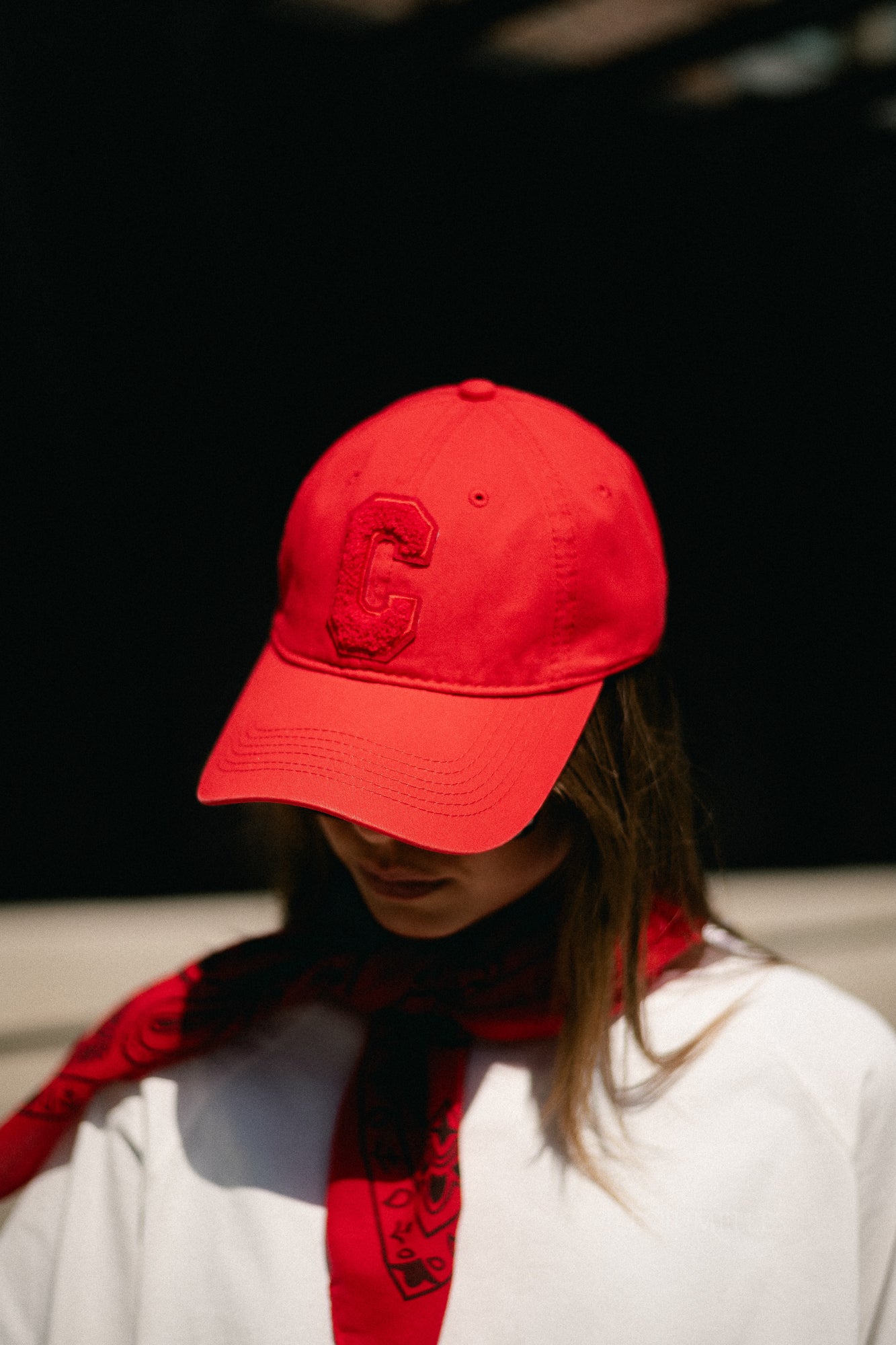 <tc>Casquette 'C' rouge</tc>