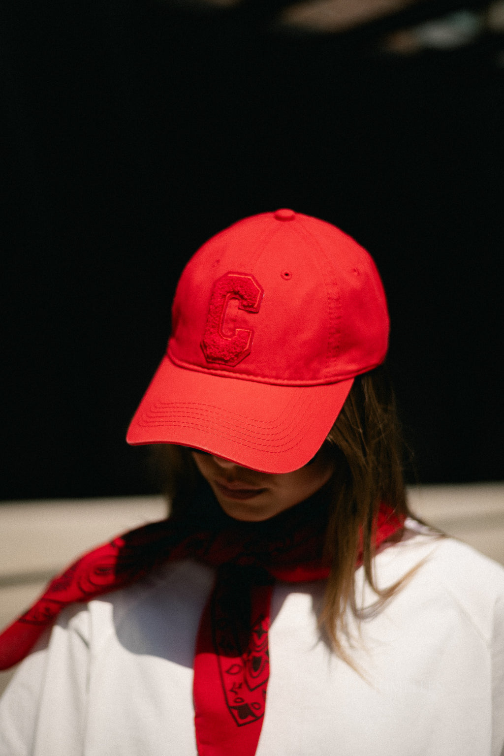 <tc>Casquette 'C' rouge</tc>