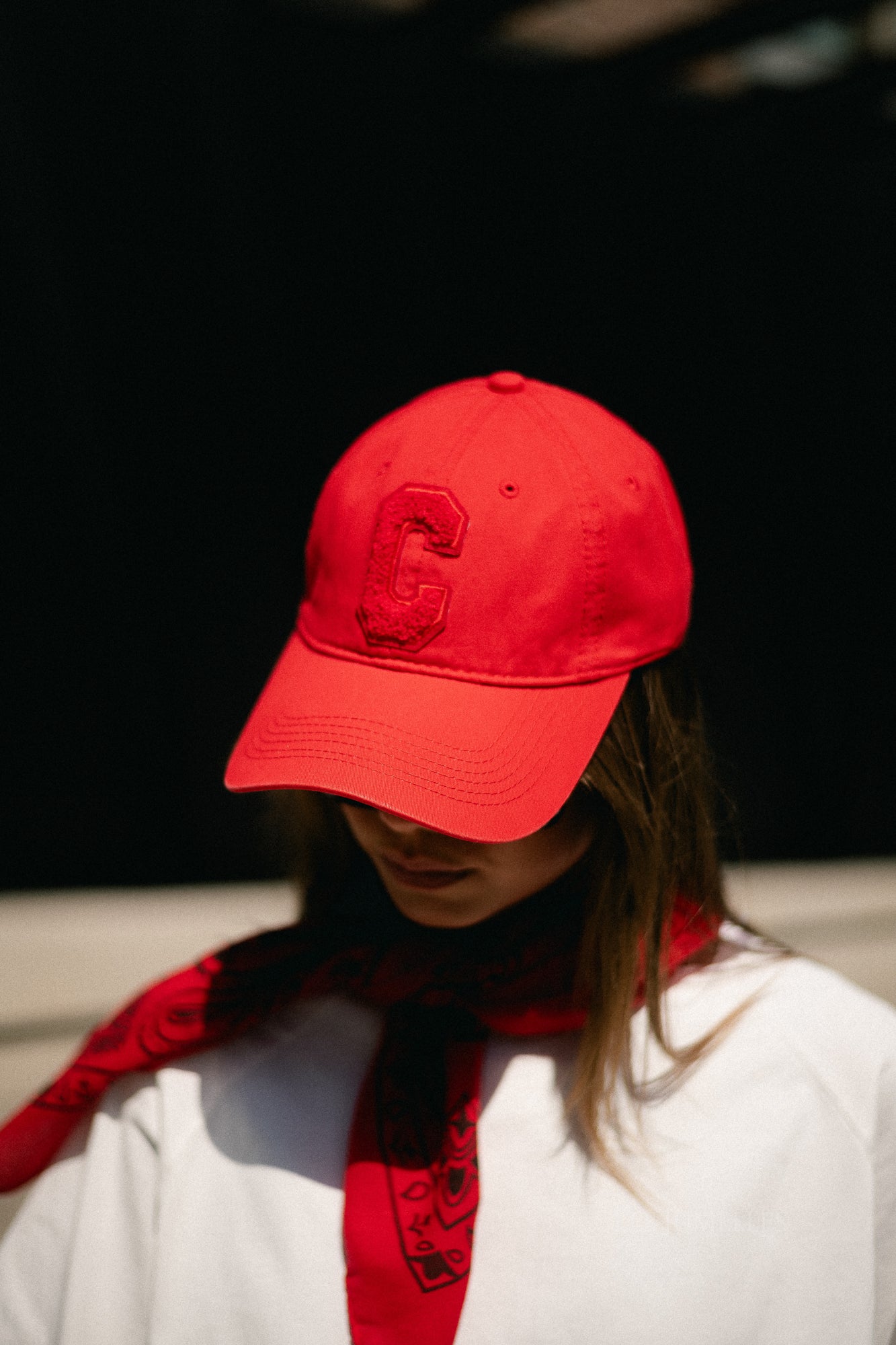 <tc>Casquette 'C' rouge</tc>