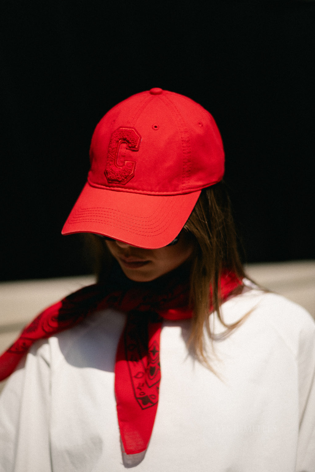 <tc>Casquette 'C' rouge</tc>