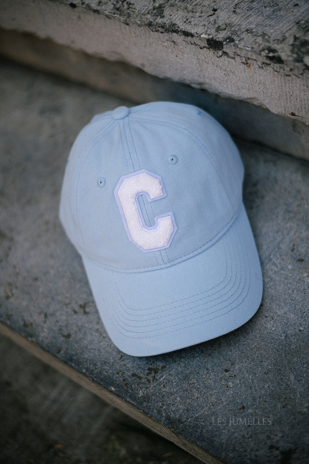 'C' Cap denim sky blue
