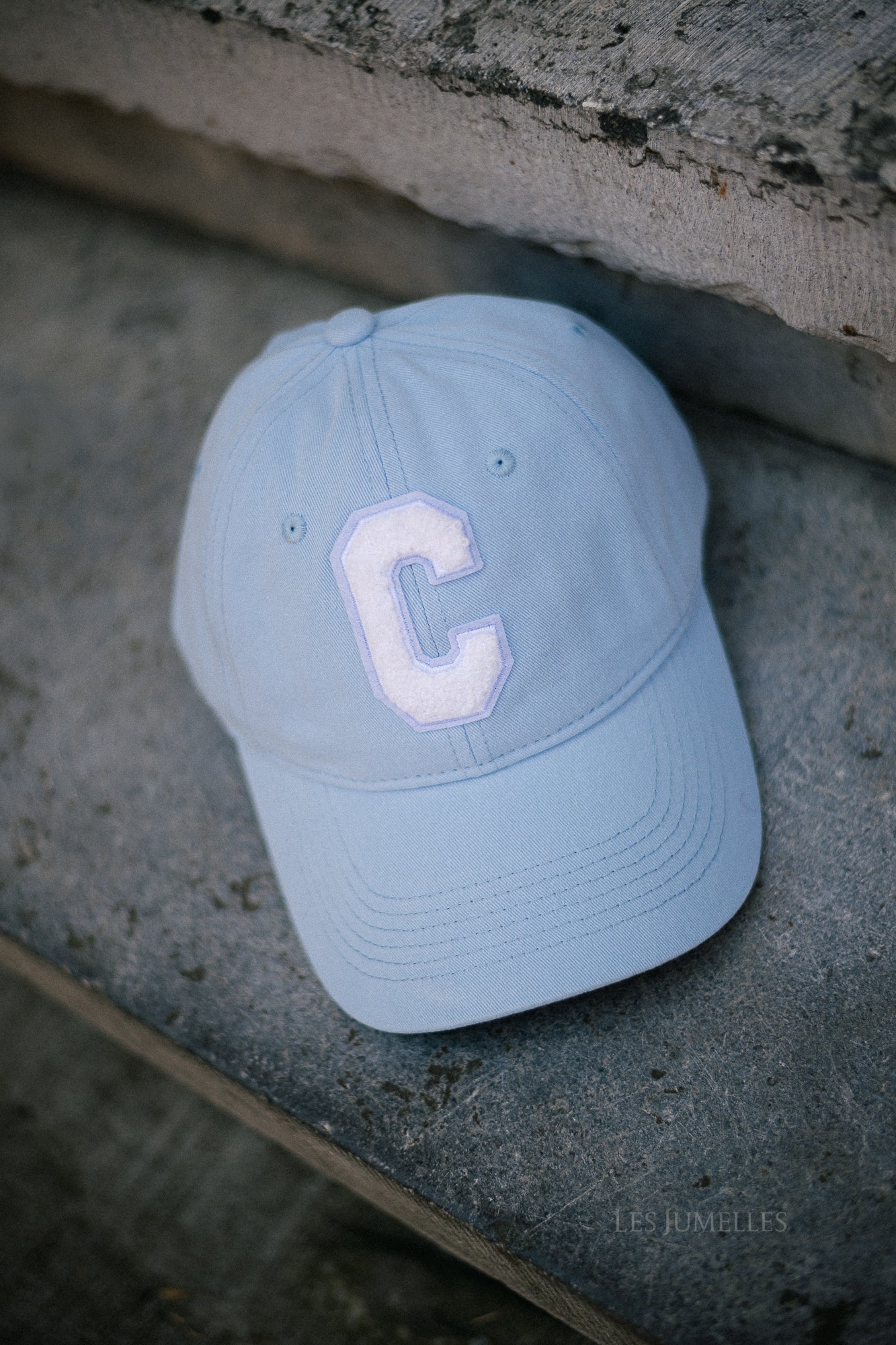 'C' Cap denim sky blue