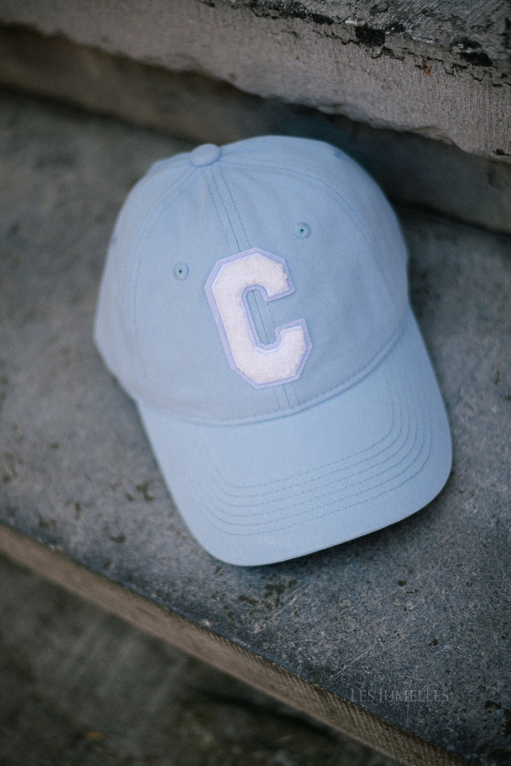 'C' Cap denim sky blue