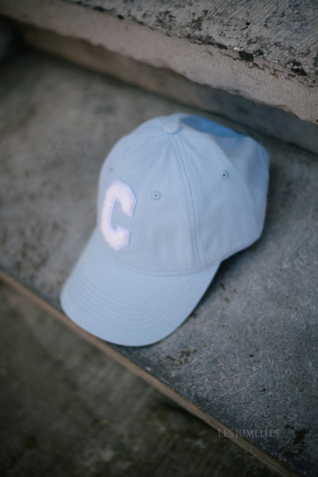 'C' Cap denim sky blue