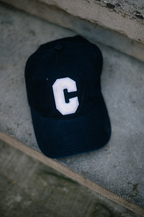 'C' Kappe marineblau