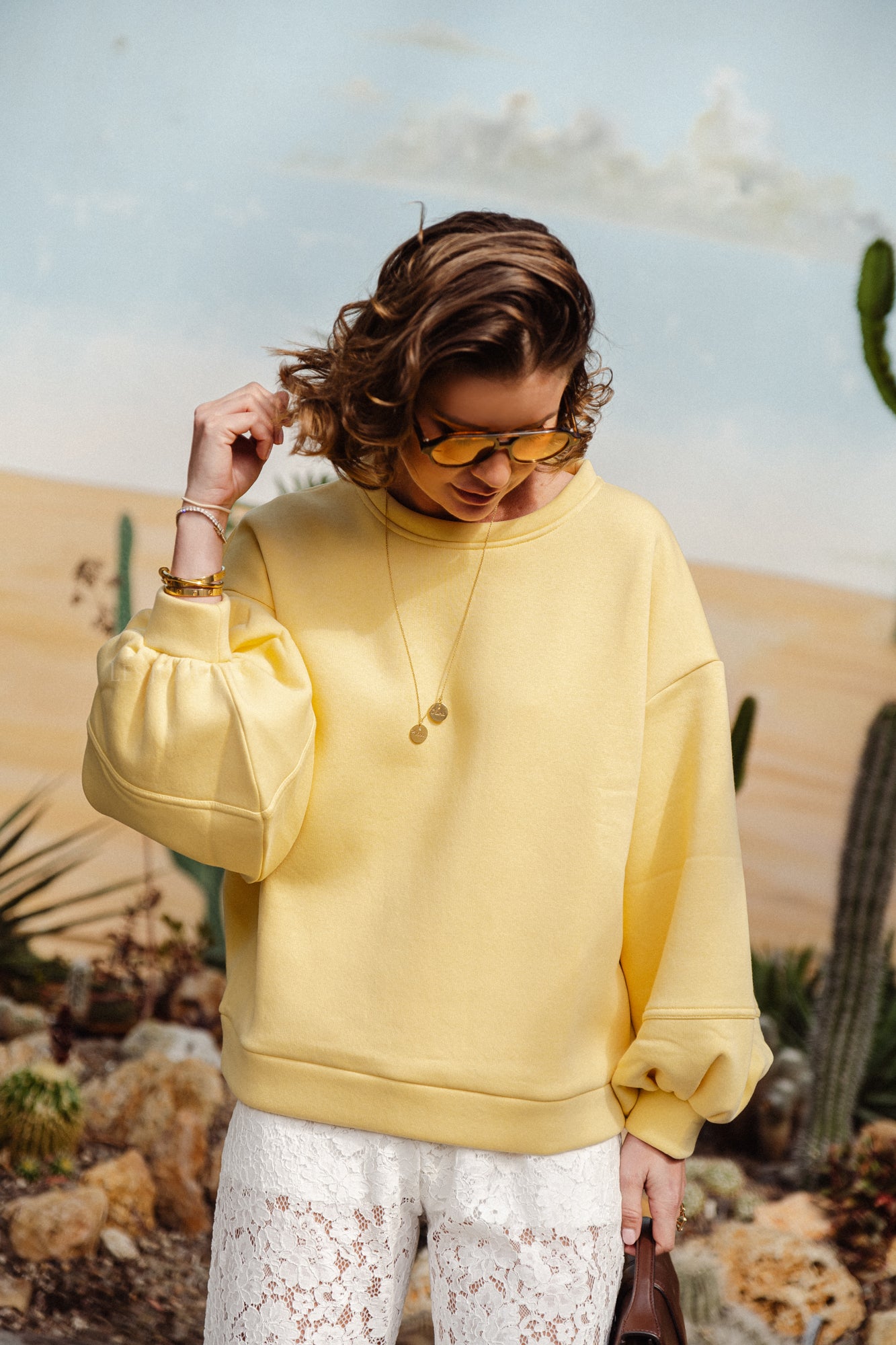 Anke sweater yellow