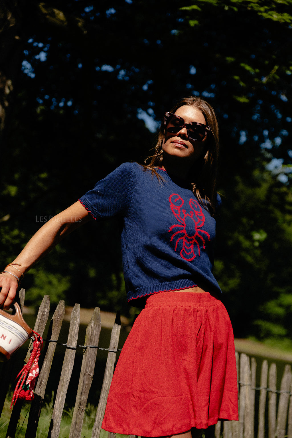 Mara shorts high risk red