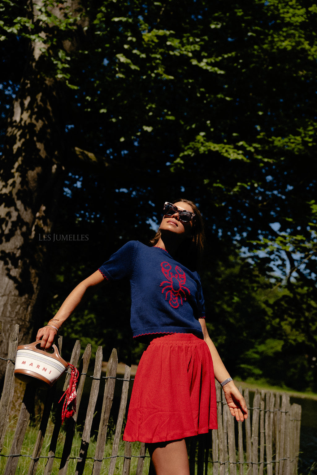Mara shorts high risk red