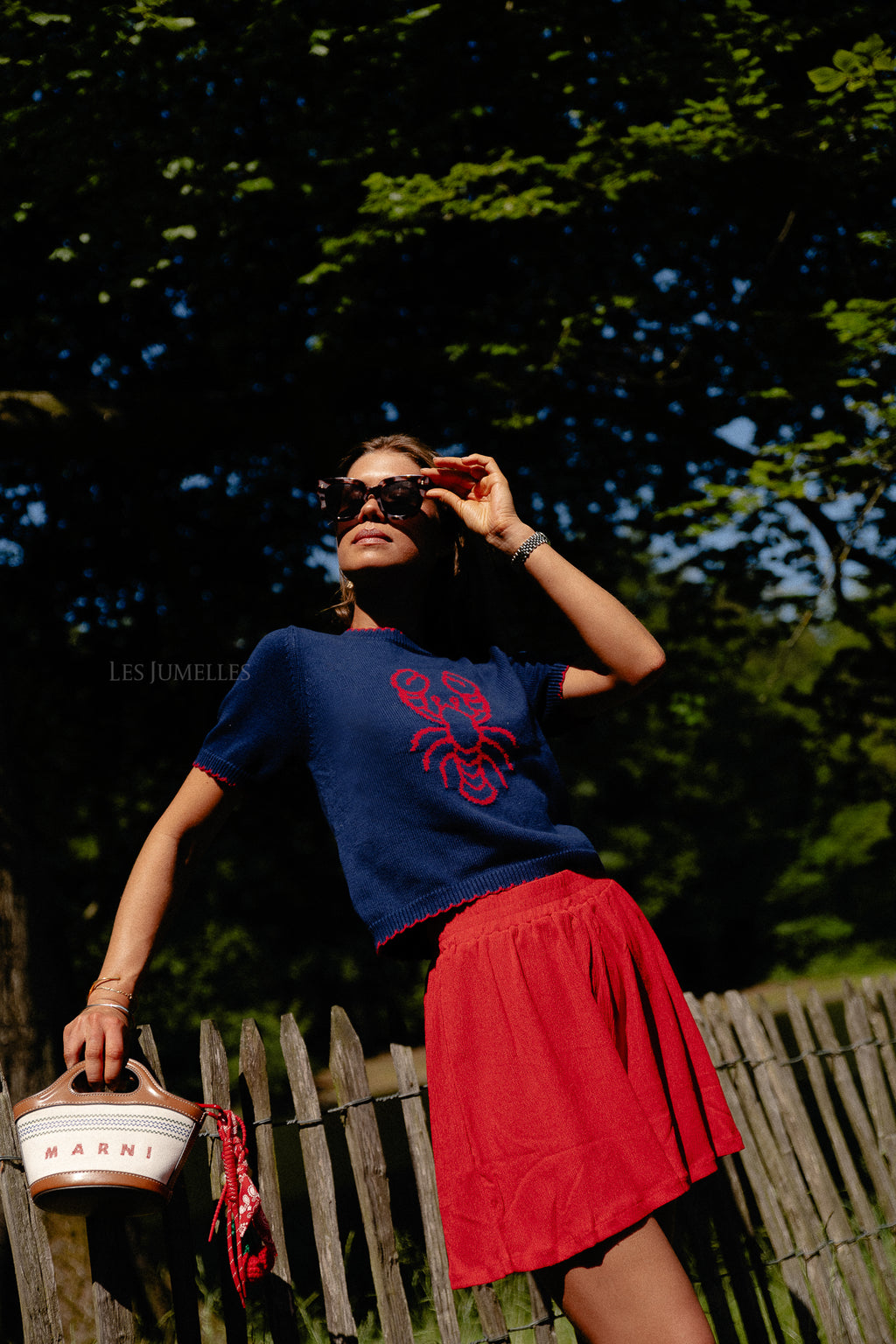 Mara shorts high risk red