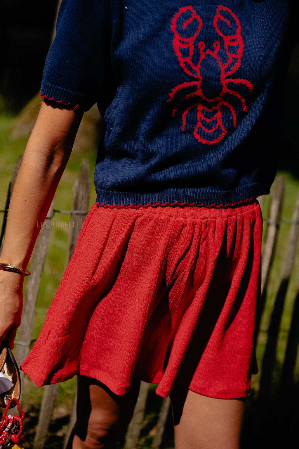 Mara shorts high risk red