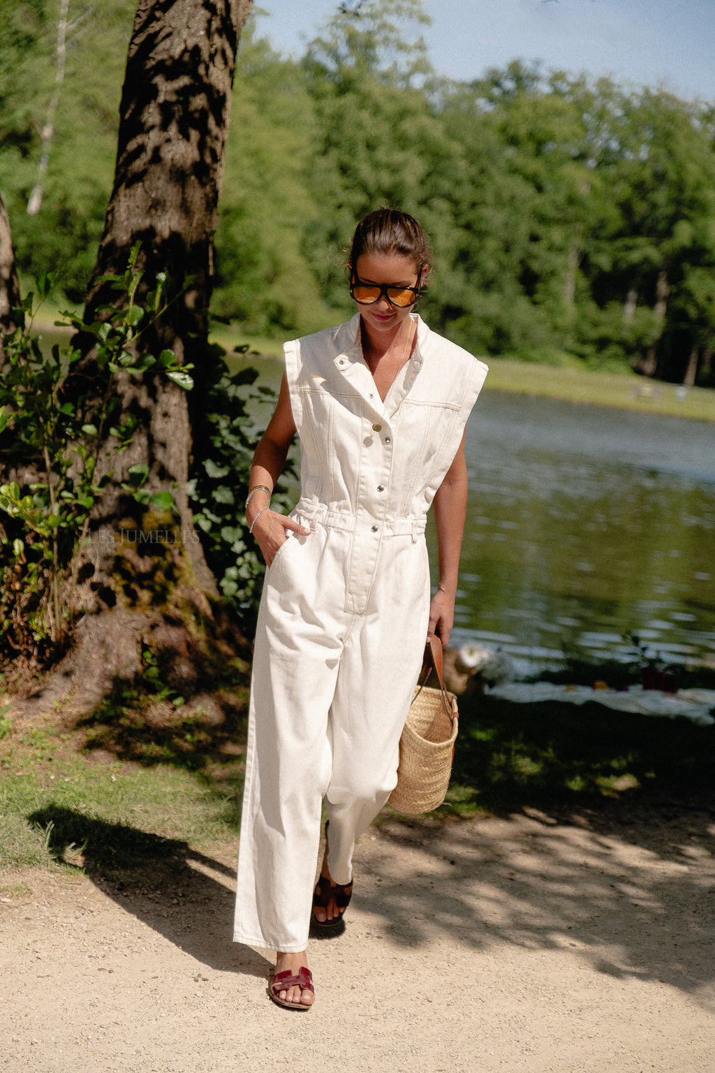GZNilje SL jumpsuit birch