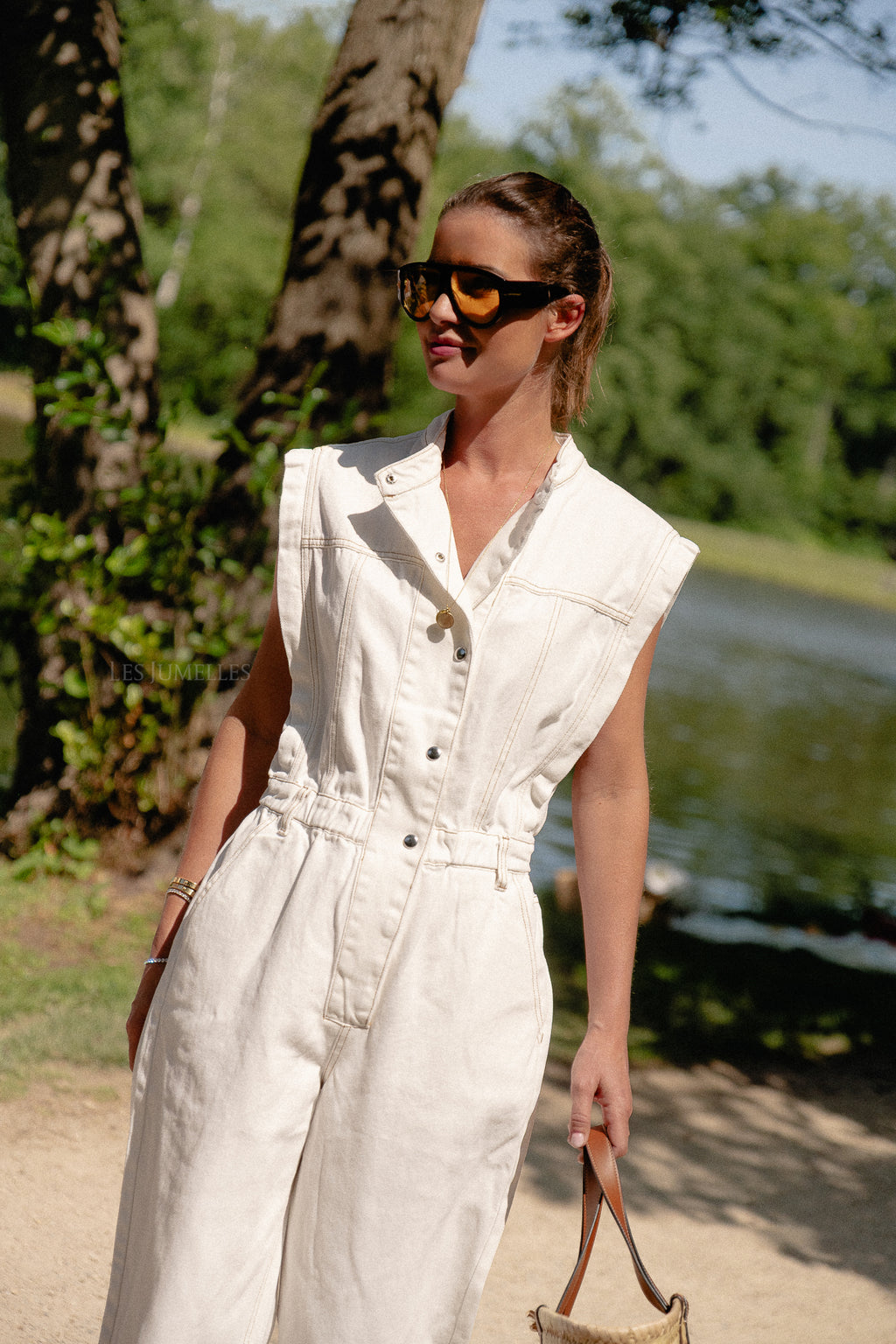 GZNilje SL jumpsuit birch