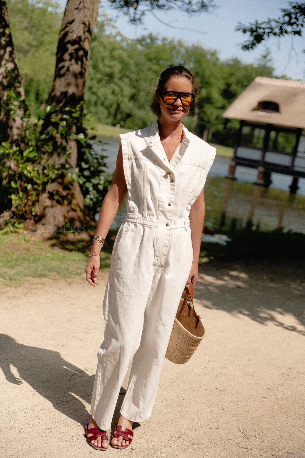 GZNilje SL jumpsuit birch