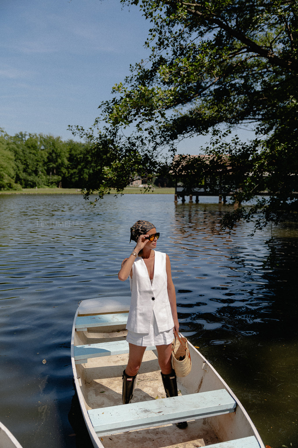 Vincenza shorts optic white