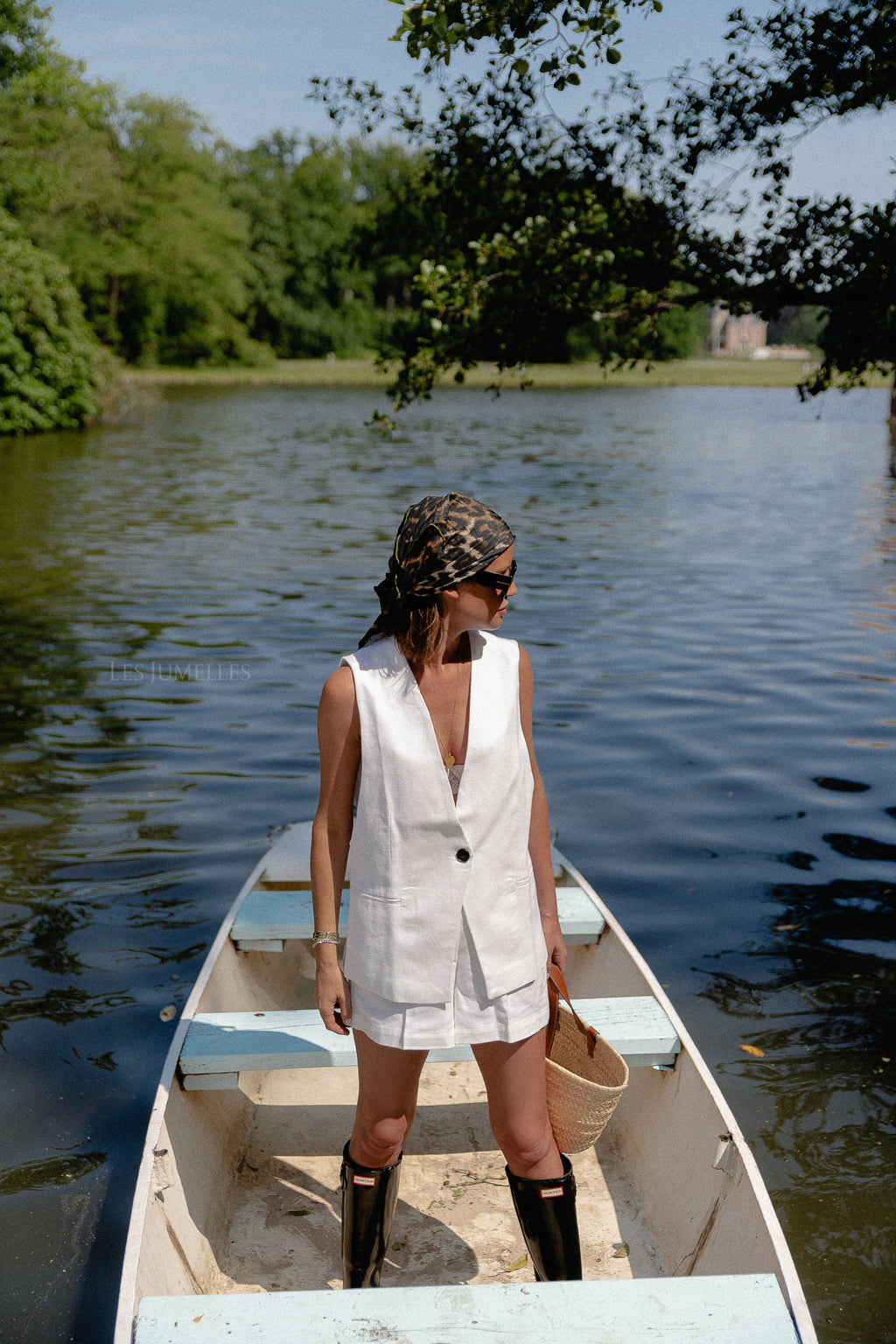 Vincenza shorts optic white