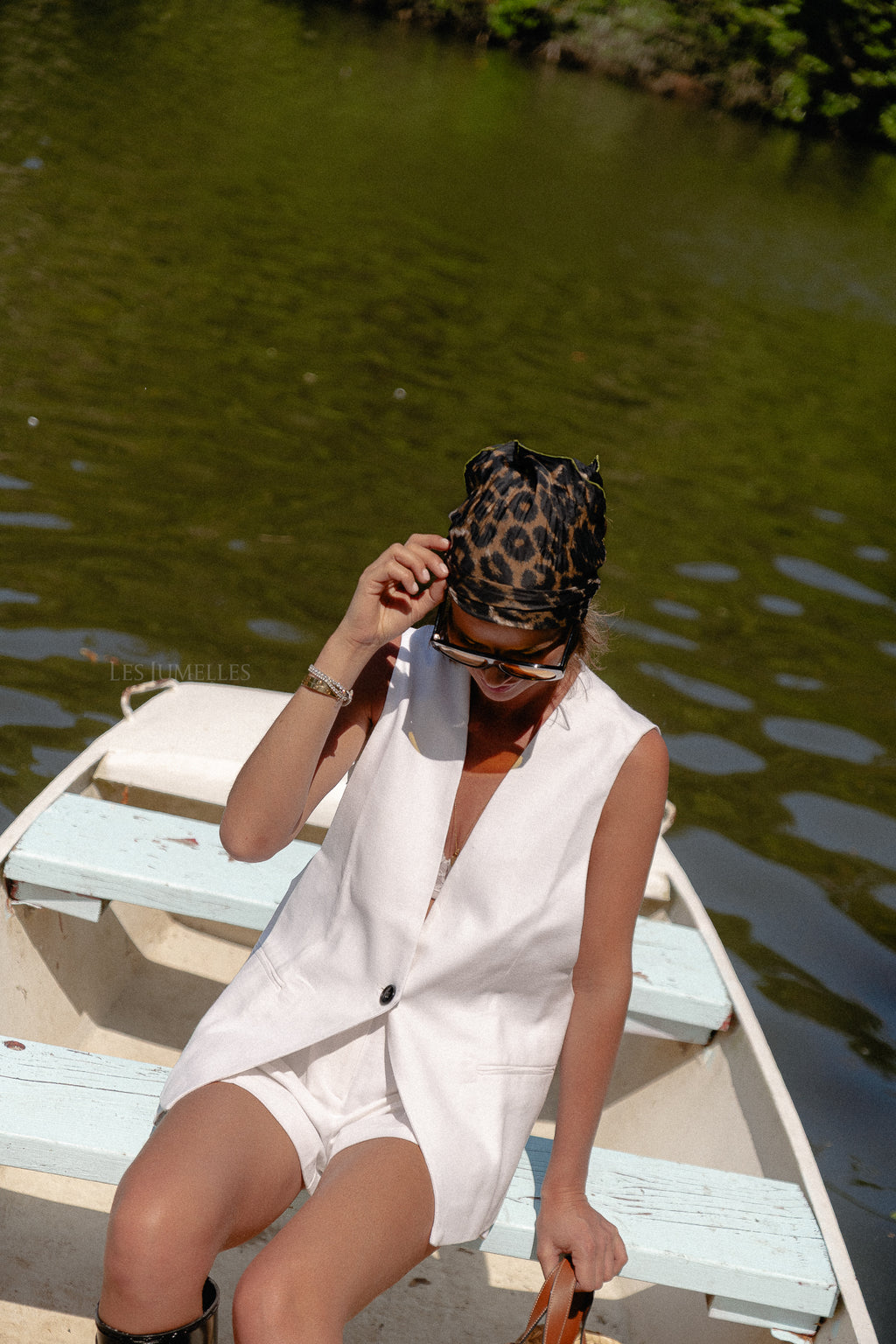 Vincenza shorts optic white