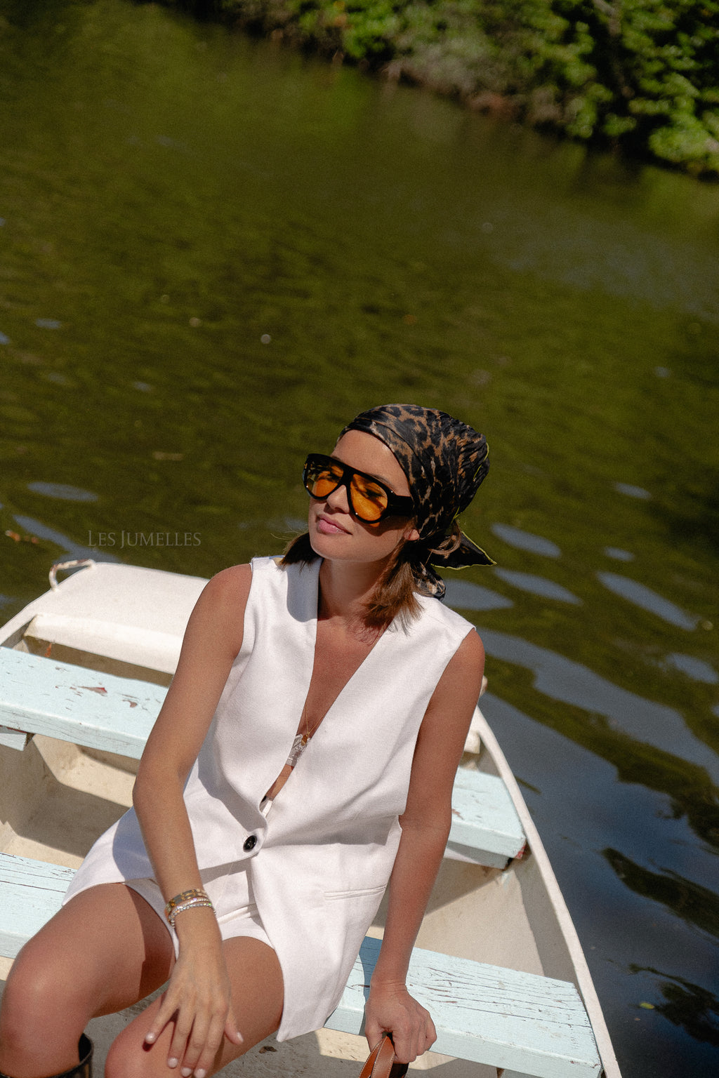 Vincenza shorts optic white