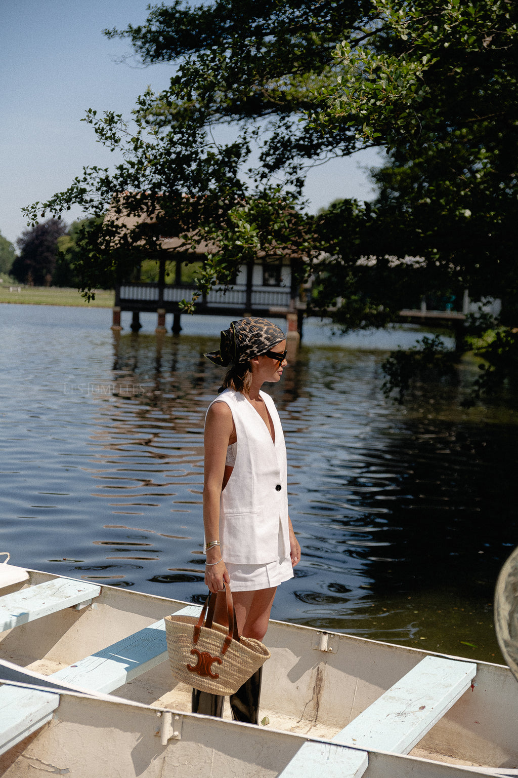 Vincenza shorts optic white