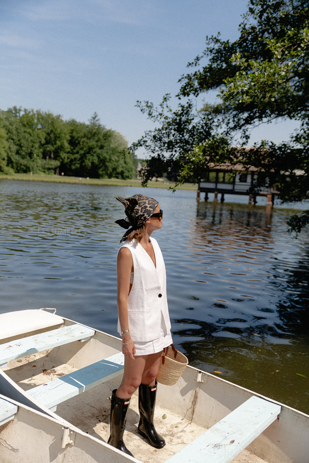 Vincenza shorts optic white