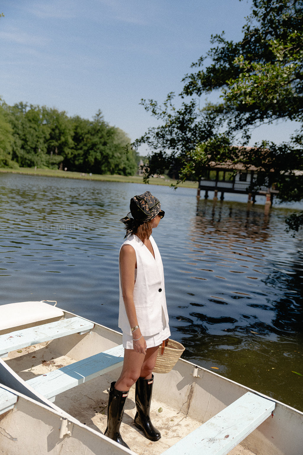 Vincenza shorts optic white