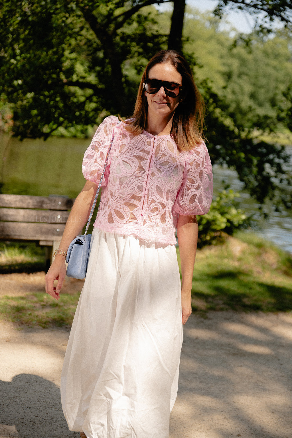 OBJRose 3/4 shirt pink frosting
