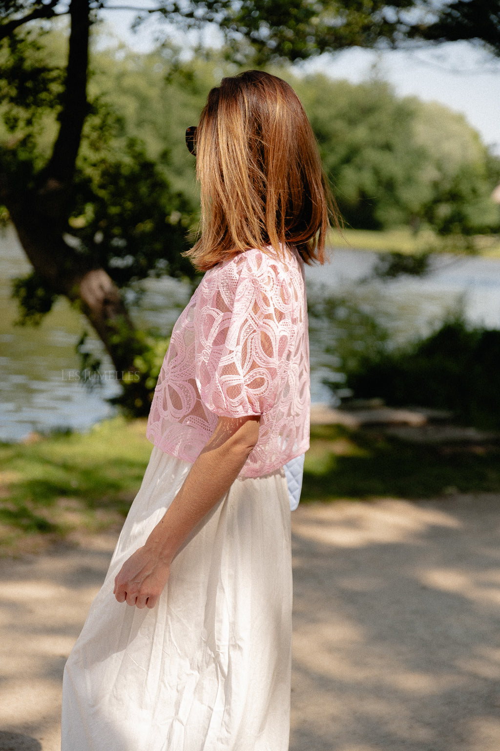 OBJRose 3/4 shirt pink frosting