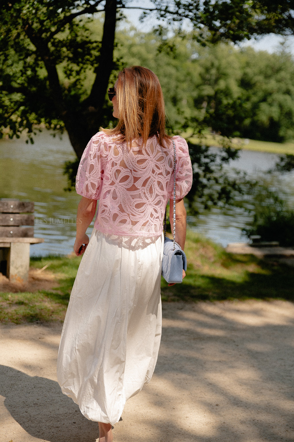 OBJRose 3/4 shirt pink frosting