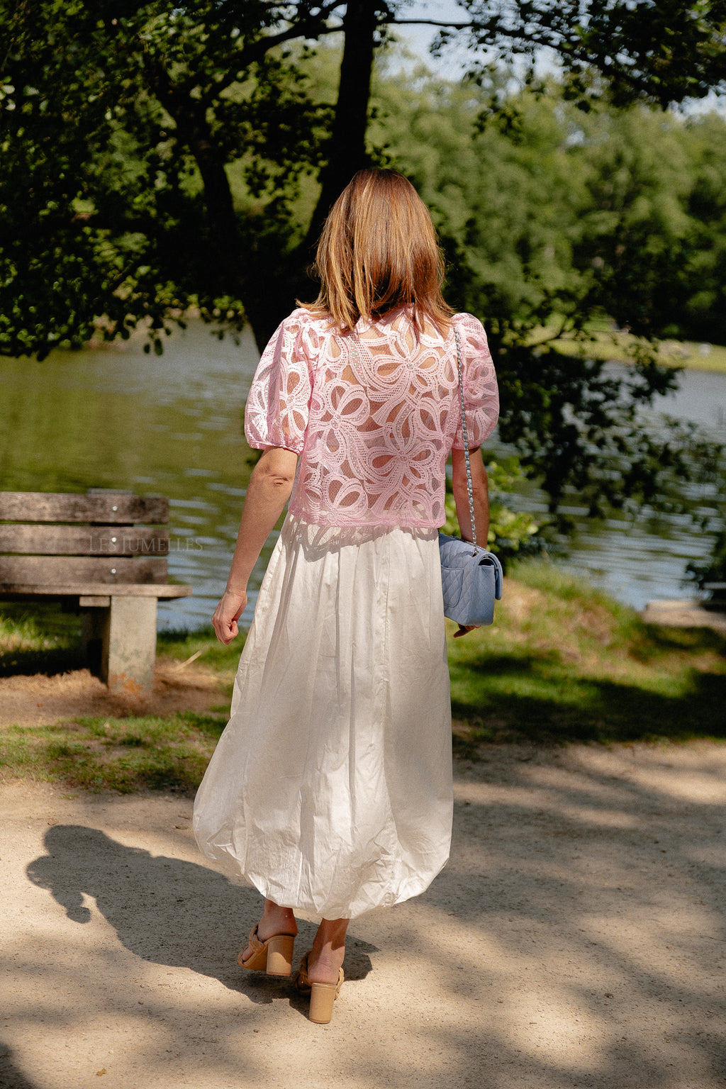 OBJRose 3/4 shirt pink frosting