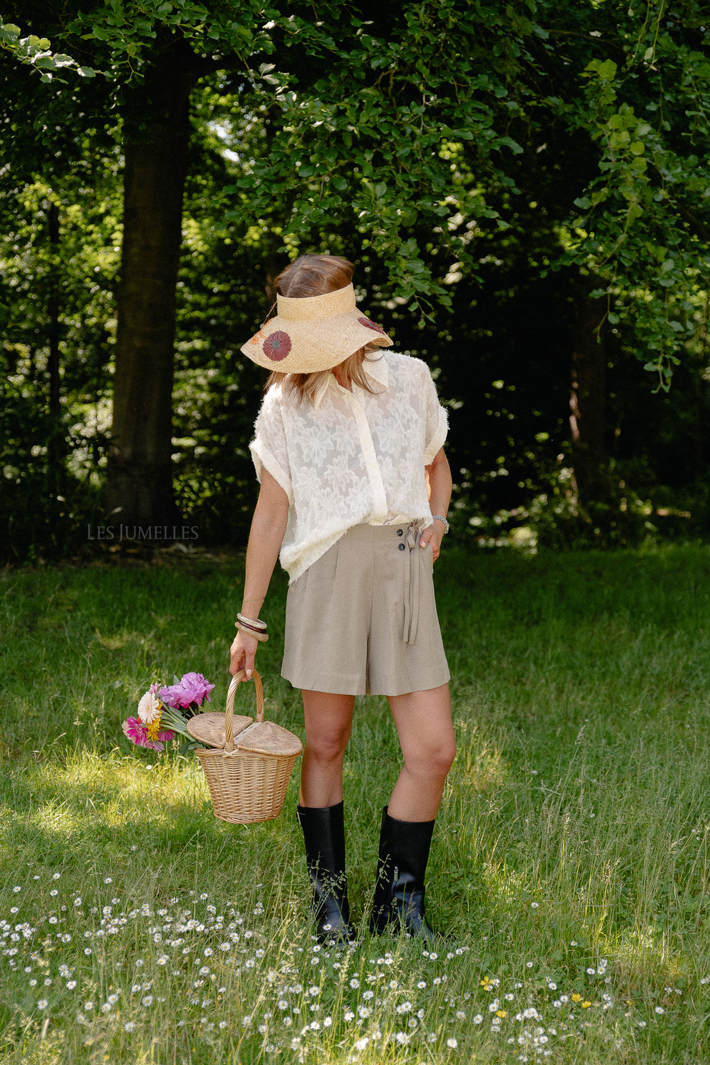 Short YASAri HMW gris taupe