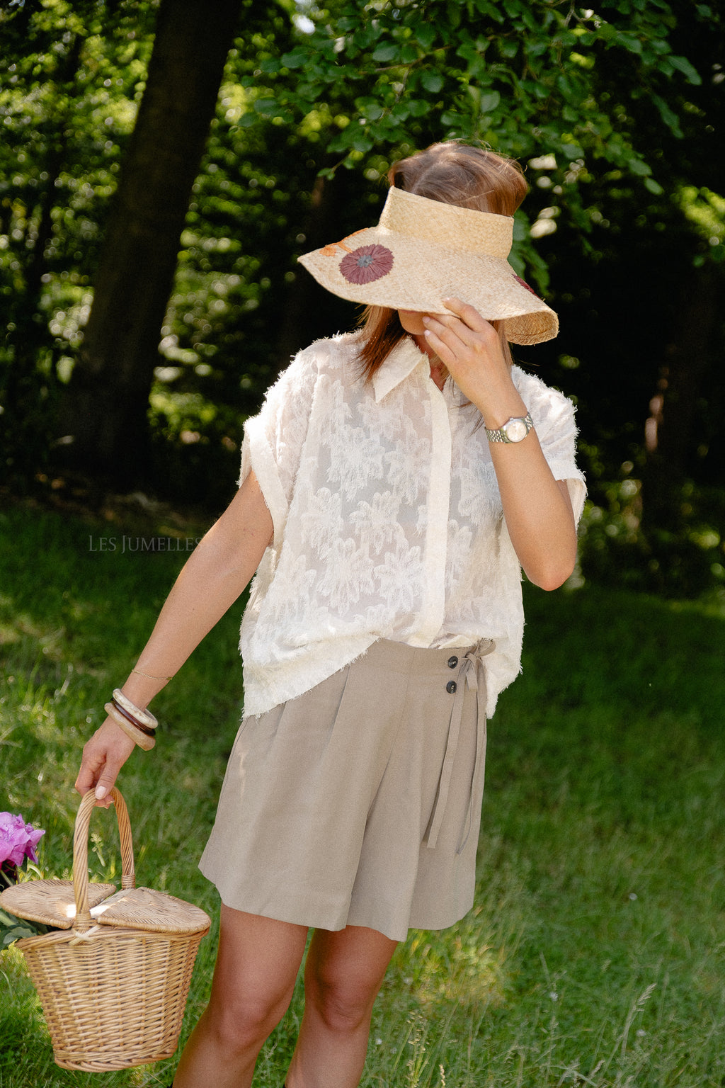 Short YASAri HMW gris taupe