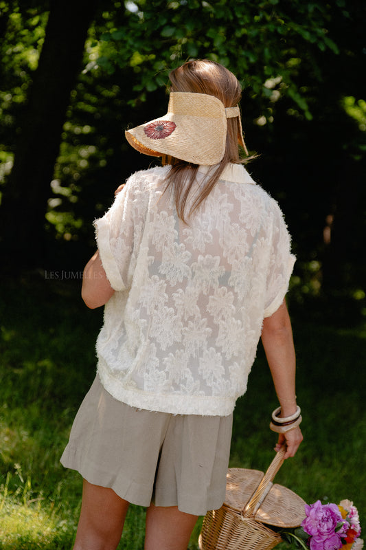 Les Jumelles ROUKyoto SS shirt birch
