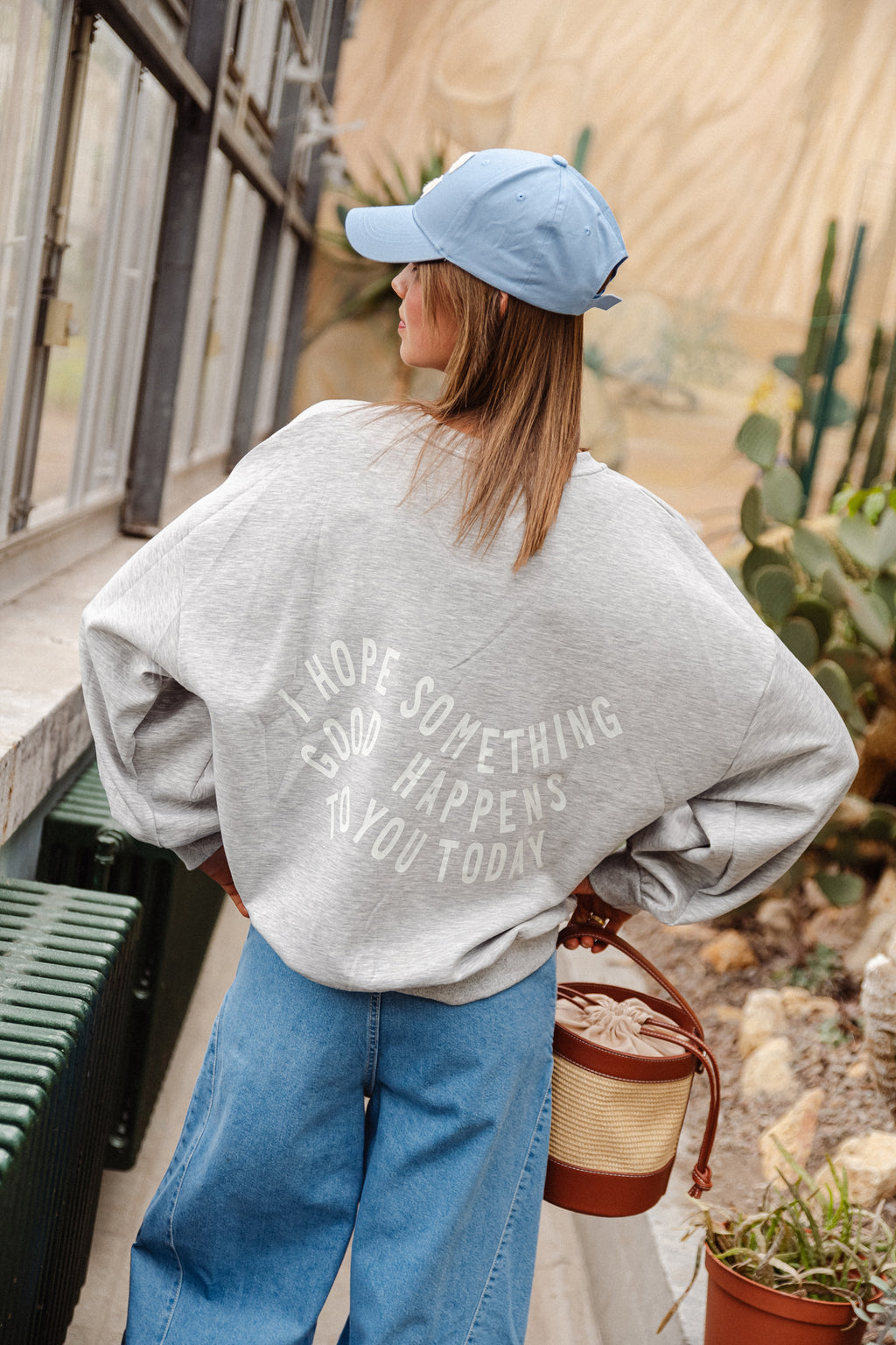 Quelque chose de bon pull gris