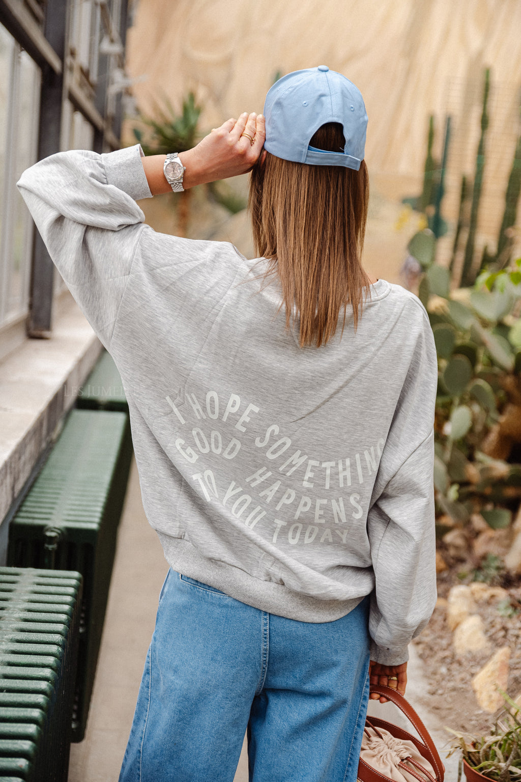 Quelque chose de bon pull gris