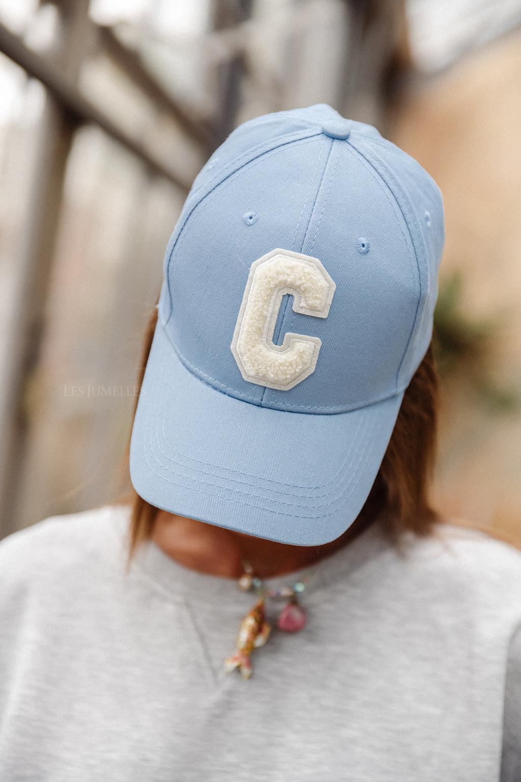 'C' Cap Denim himmelblau