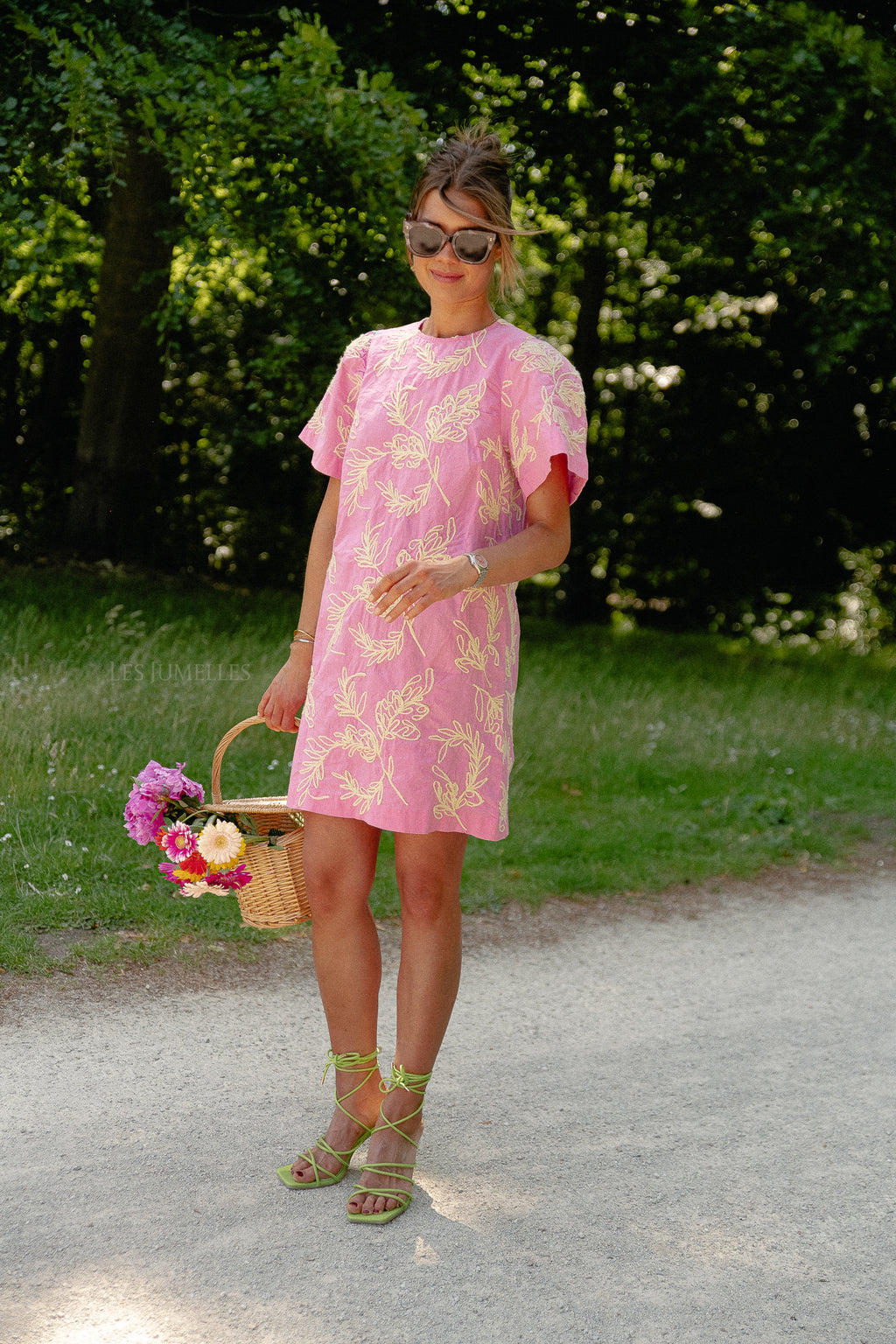 YasConea SS dress sachet pink/lemonade