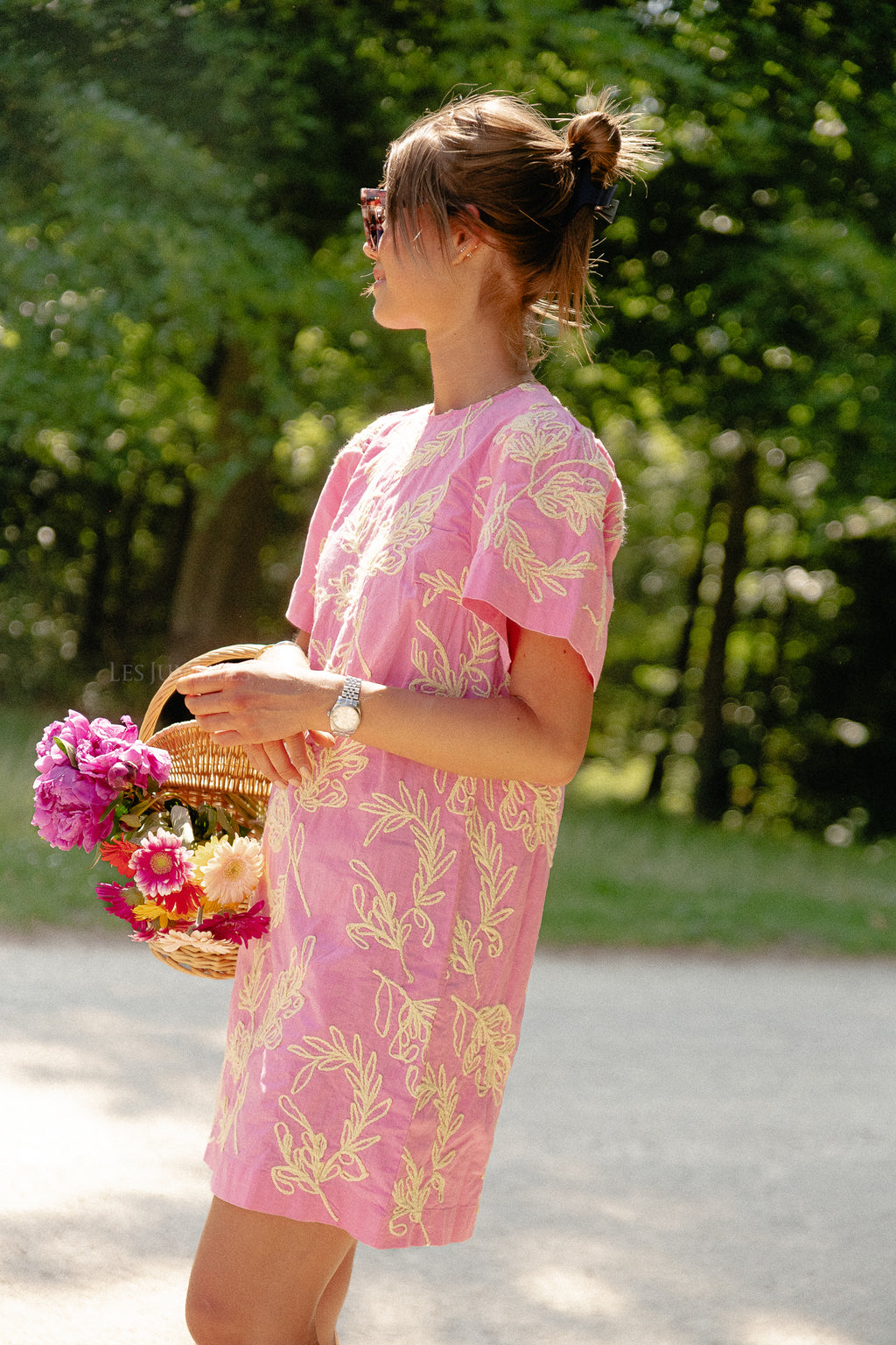 YasConea SS dress sachet pink/lemonade