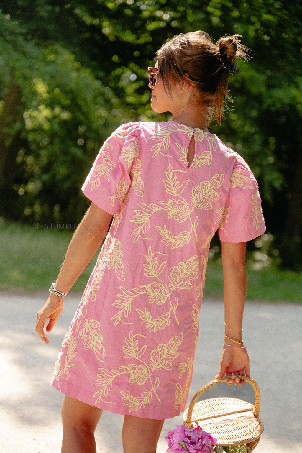 YasConea SS dress sachet pink/lemonade