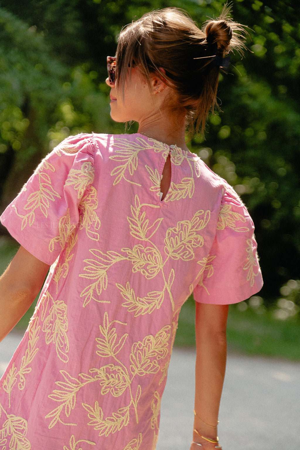 YasConea SS dress sachet pink/lemonade