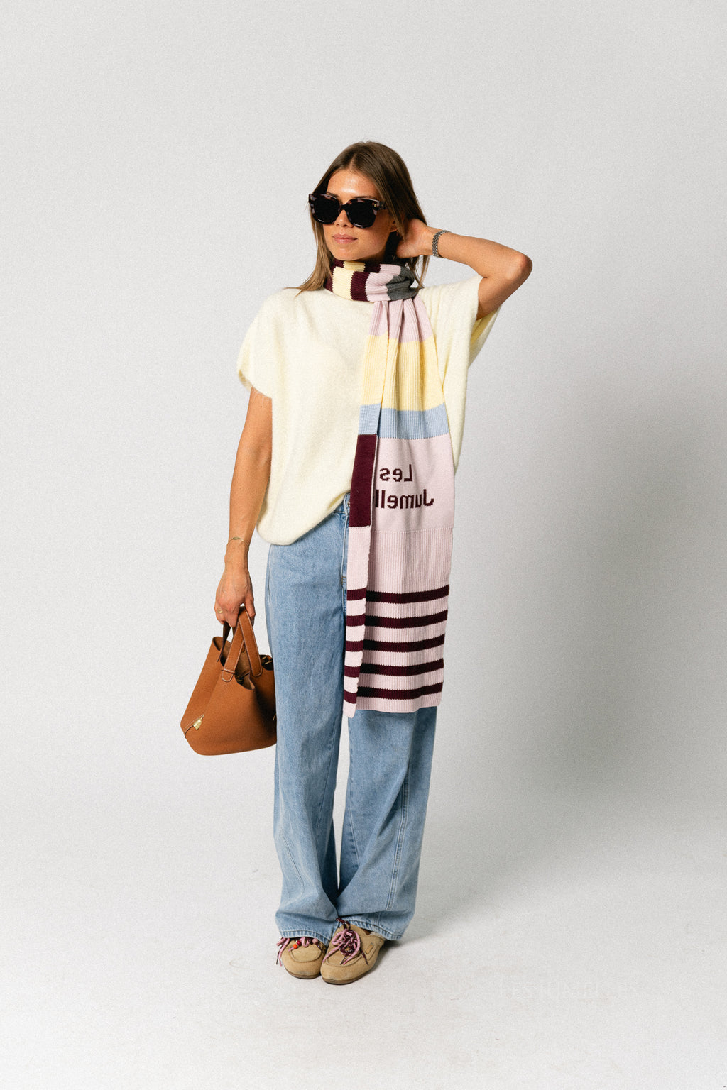 Les Jumelles scarf multicolor